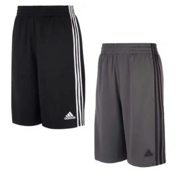 Adidas Athletic Youth Short black and grey